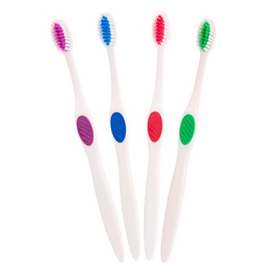 White Accent Toothbrush