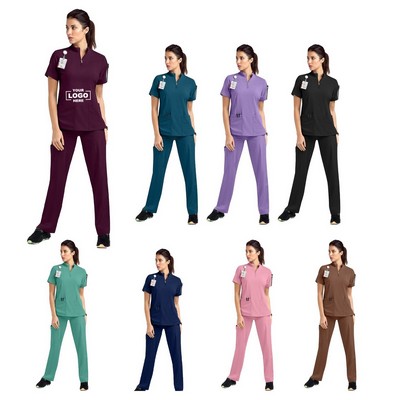Breathable Hospital Nurse Uniform Set