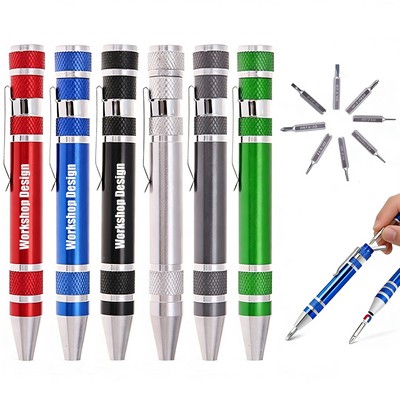 8" 1 Pocket Screwdriver Kit